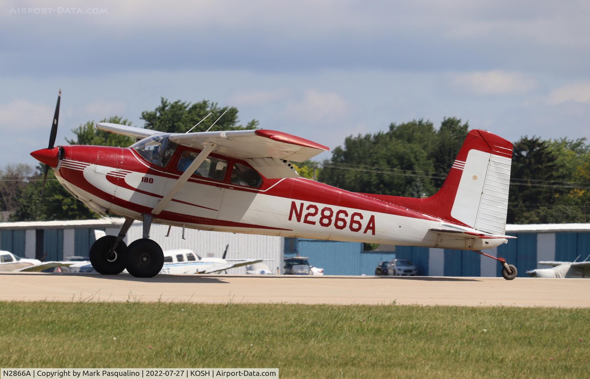 N2866A, 1953 Cessna 180 C/N 30066, Cessna 180