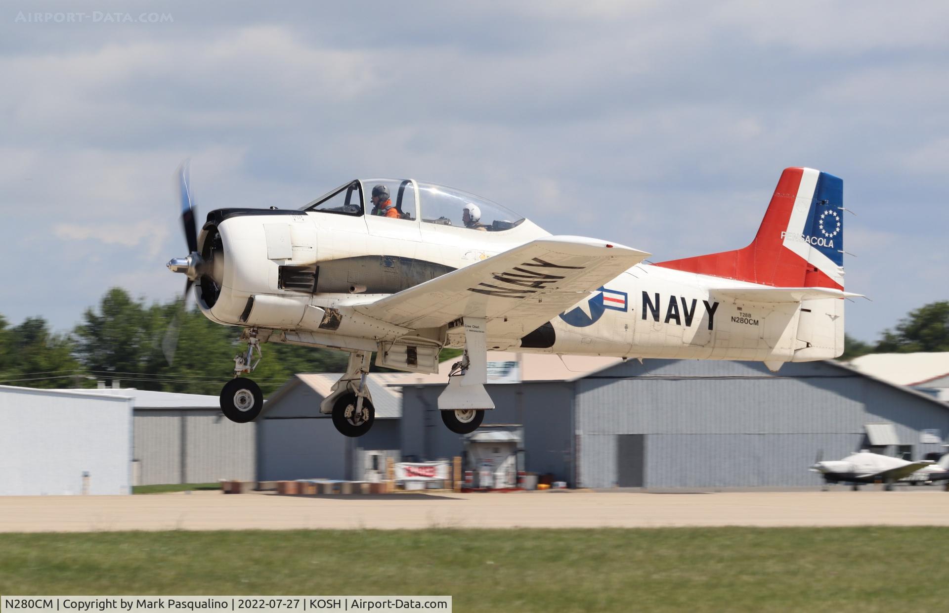 N280CM, North American T-28B Trojan C/N 200-113 (137750), North American T-28B