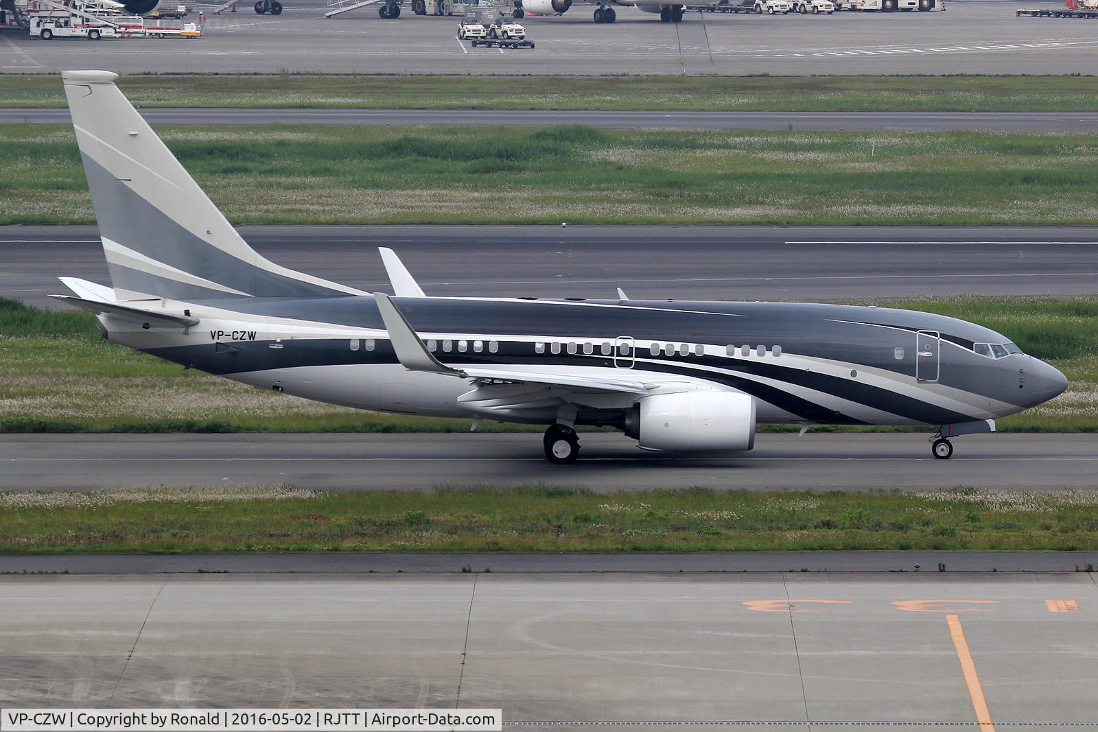 VP-CZW, 2013 Boeing 737-7JW C/N 38408, at hnd