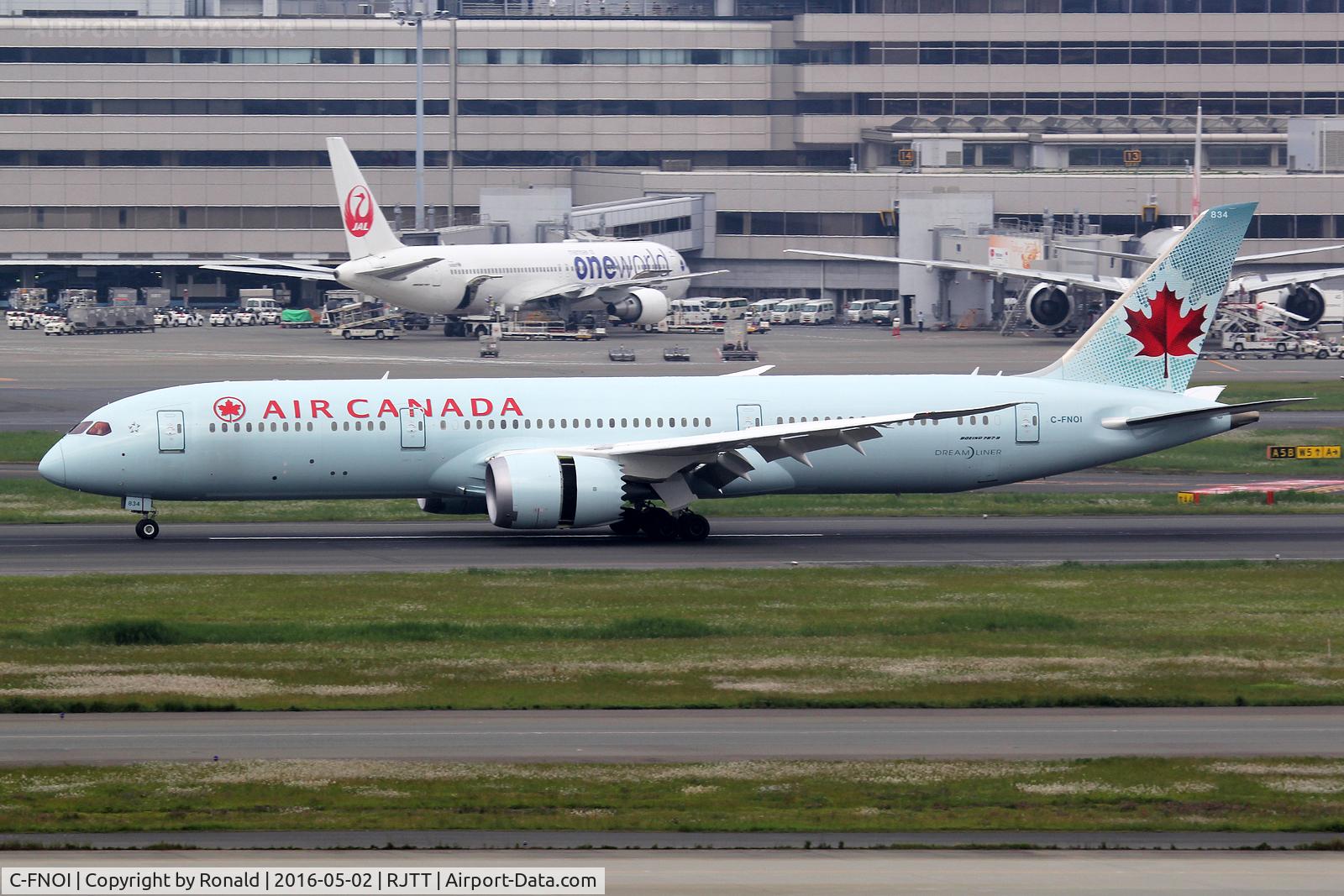 C-FNOI, 2015 Boeing 787-9 Dreamliner C/N 35268, at hnd