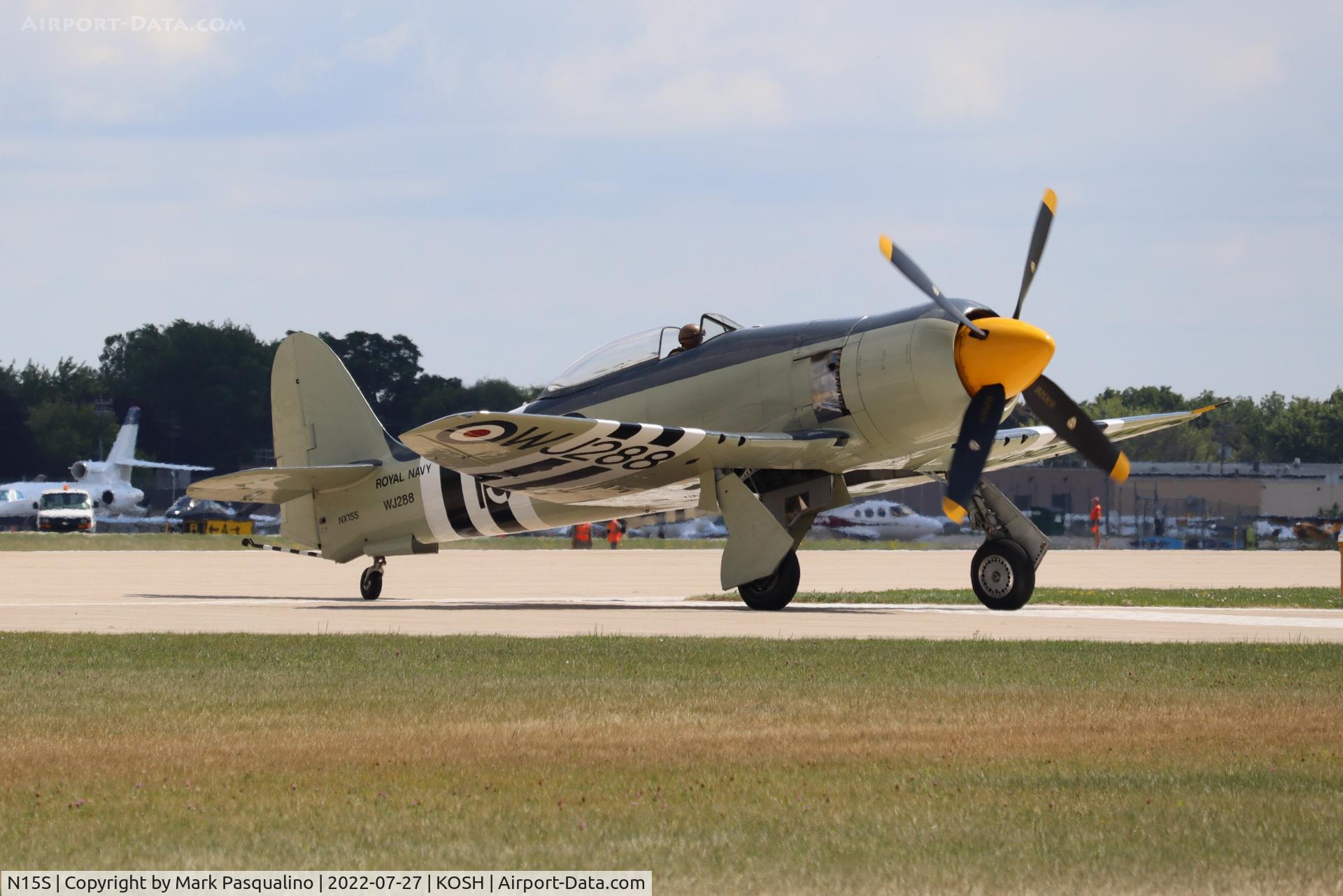 N15S, 1953 Hawker Sea Fury FB.11 C/N 41H/696792, Hawker Sea Fury FB.11