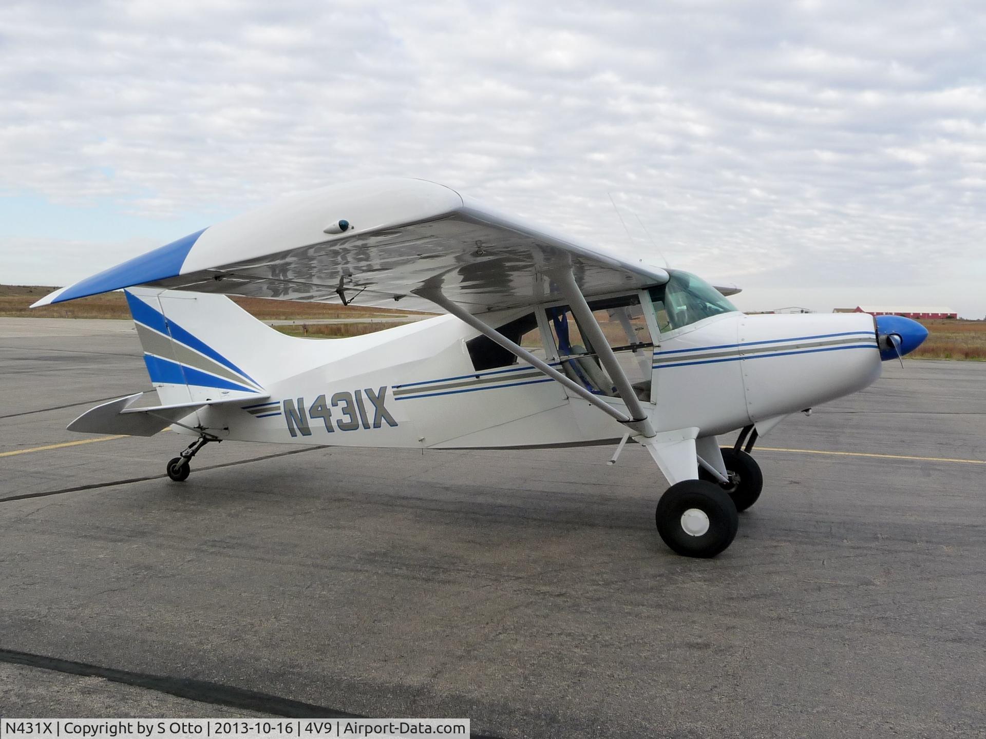 N431X, 1976 Maule M-5-210C Strata Rocket C/N 6186C, N431X at Neligh, NE (4V9)