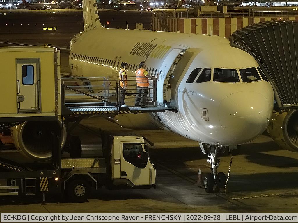 EC-KDG, 2007 Airbus A320-214 C/N 3095, Barcelona (BCN)	Santiago (SCQ)	VY1679
