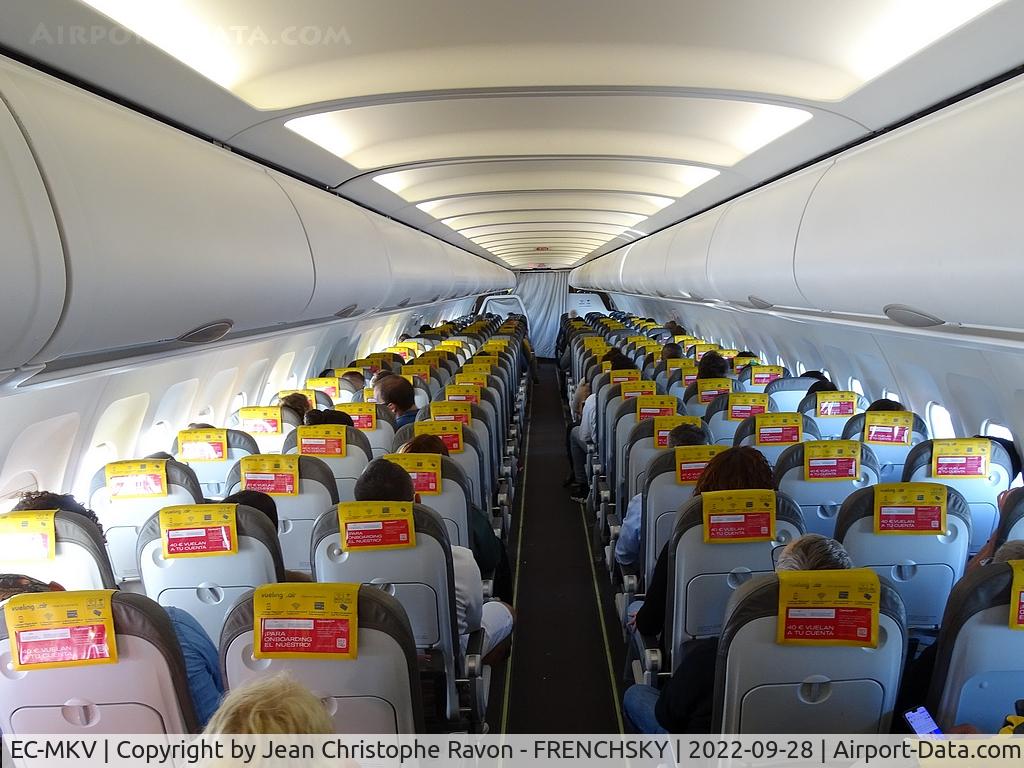 EC-MKV, 2007 Airbus A319-111 C/N 3102, Bordeaux (BOD)	Barcelona (BCN)	VY2915