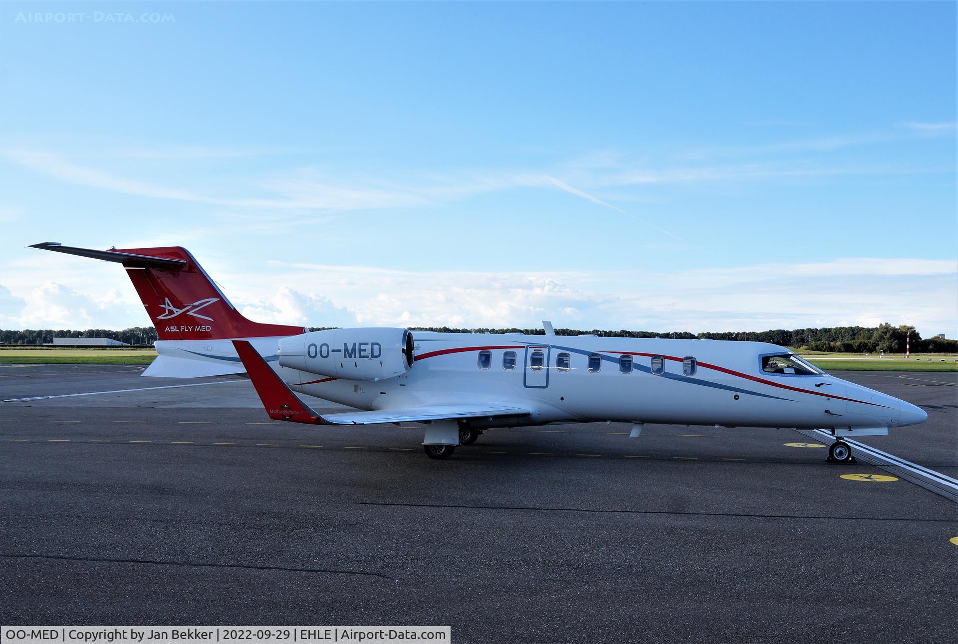 OO-MED, 2006 Learjet 45 C/N 45-311, Lelystad Airport