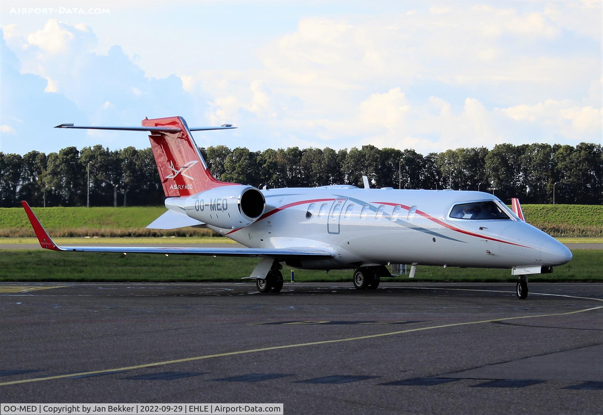 OO-MED, 2006 Learjet 45 C/N 45-311, Lelystad Airport
