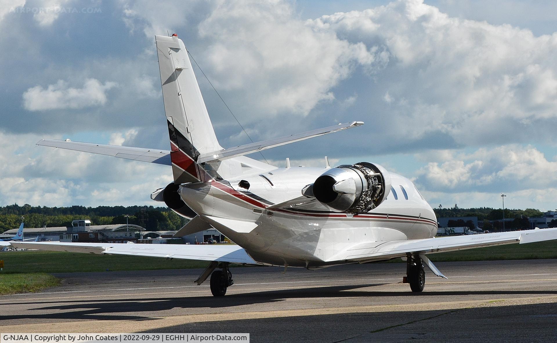 G-NJAA, 2008 Cessna 560 Citation Excel XLS C/N 560-5787, At Technicair