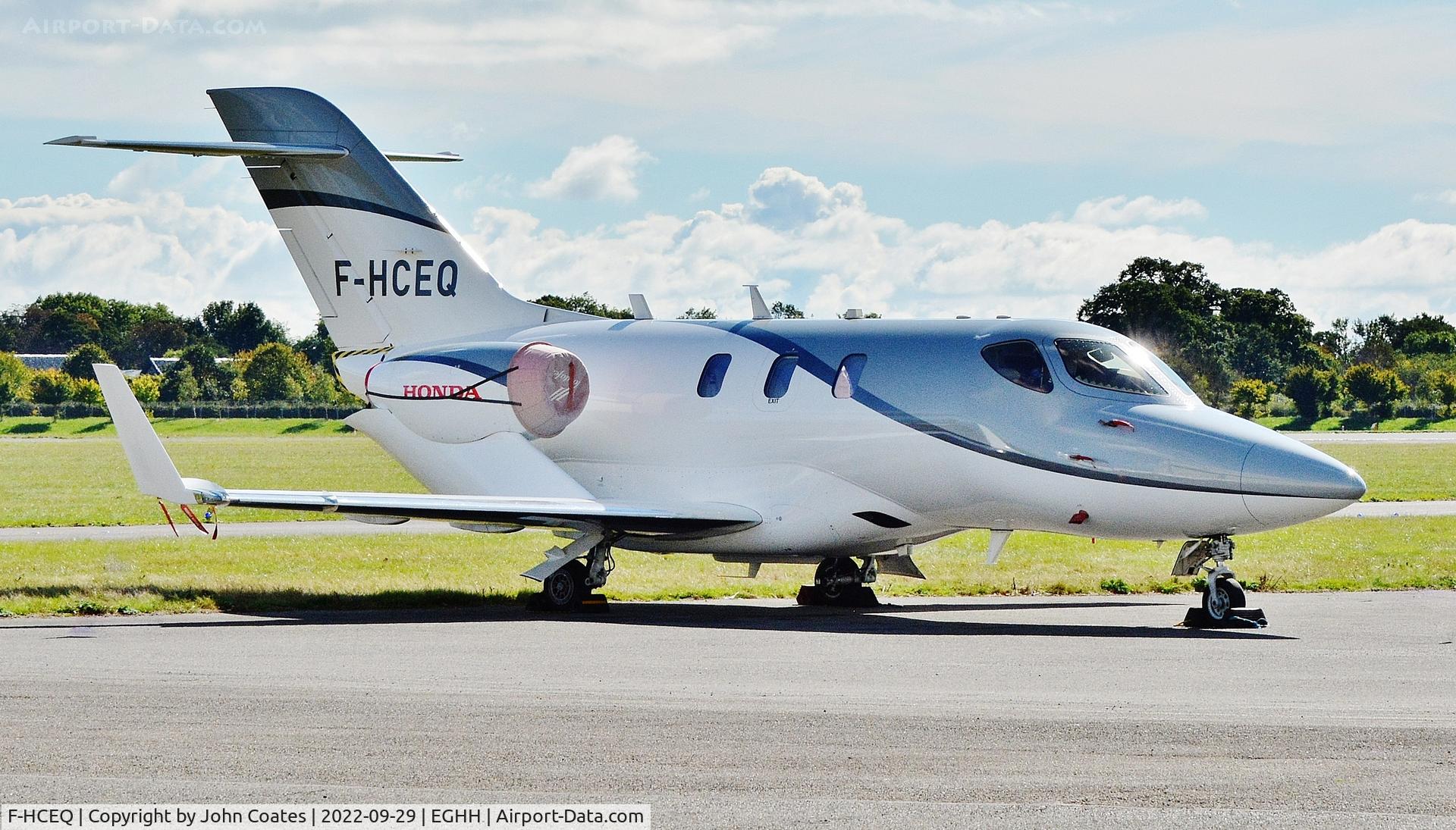 F-HCEQ, 2017 Honda HA-420 HondaJet C/N 42000090, At Technicair