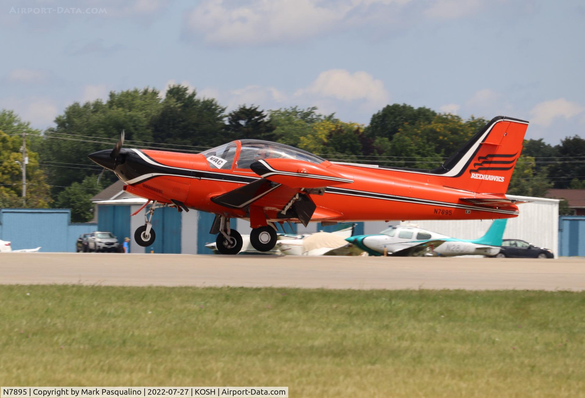 N7895, 1968 SIAI-Marchetti F-260 C/N 123, SIAI-Marchetti F-260