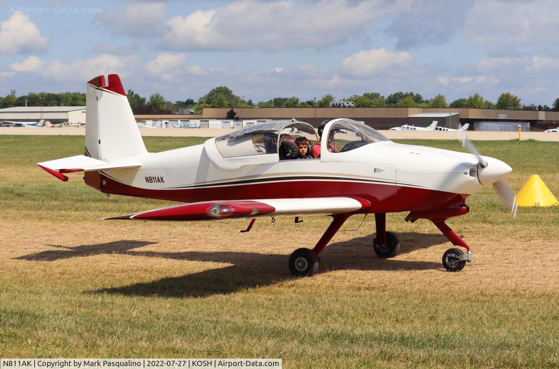 N811AK, 2011 Vans RV-7A C/N 70769, Vans RV-7A