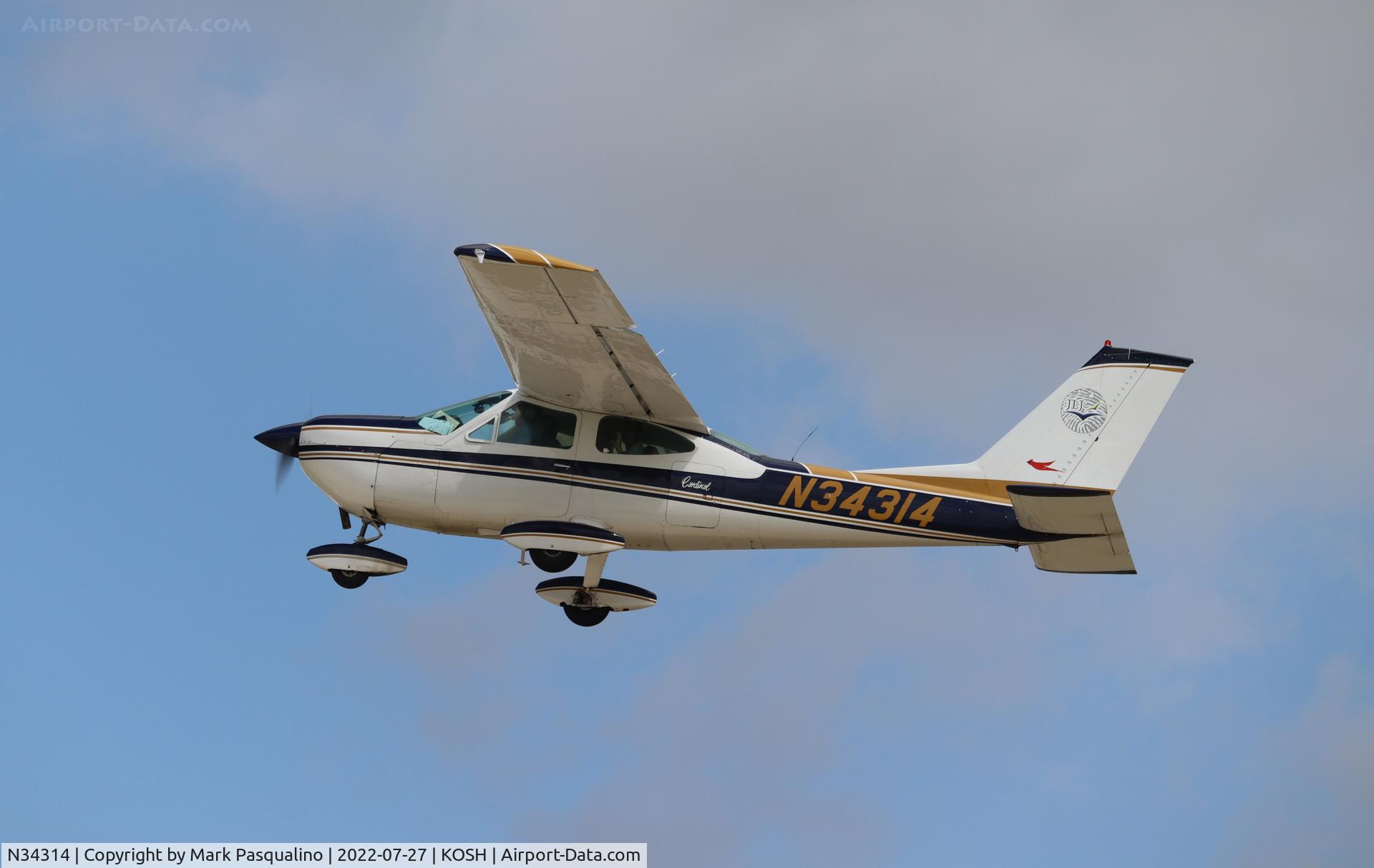 N34314, Cessna 177B Cardinal C/N 17701762, Cessna 177B