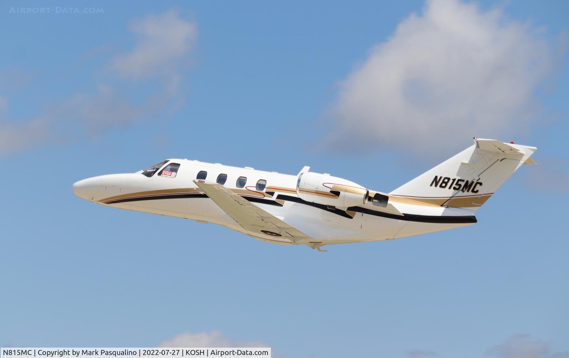 N815MC, 1996 Cessna 525 CitationJet CJ1 C/N 525-0142, Cessna 525