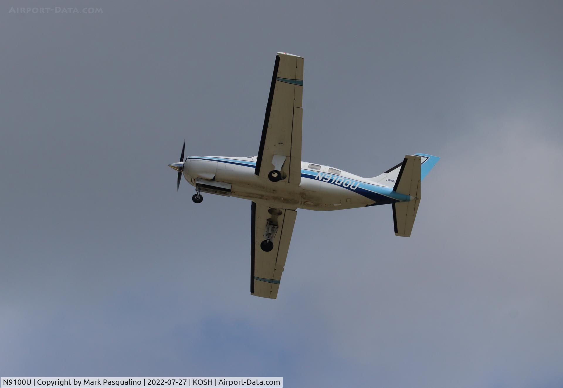 N9100U, 1986 Piper PA-46-310P Malibu C/N 4608011, Piper PA-46-310P