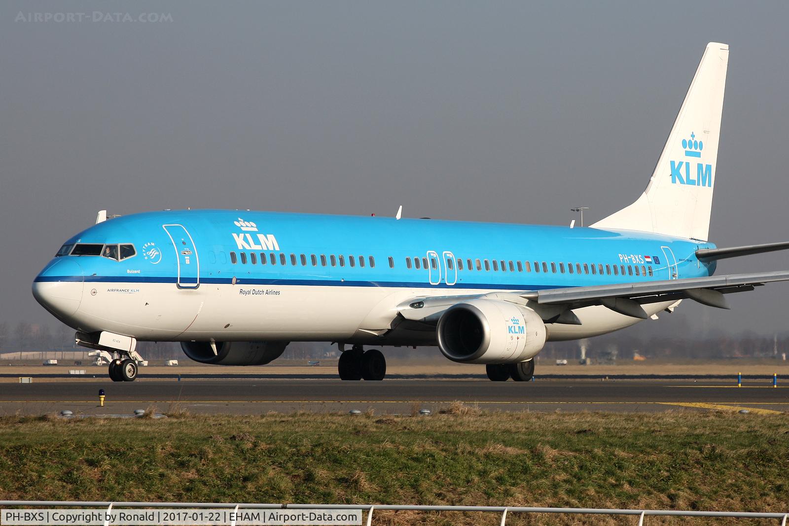 PH-BXS, 2001 Boeing 737-9K2 C/N 29602, at spl