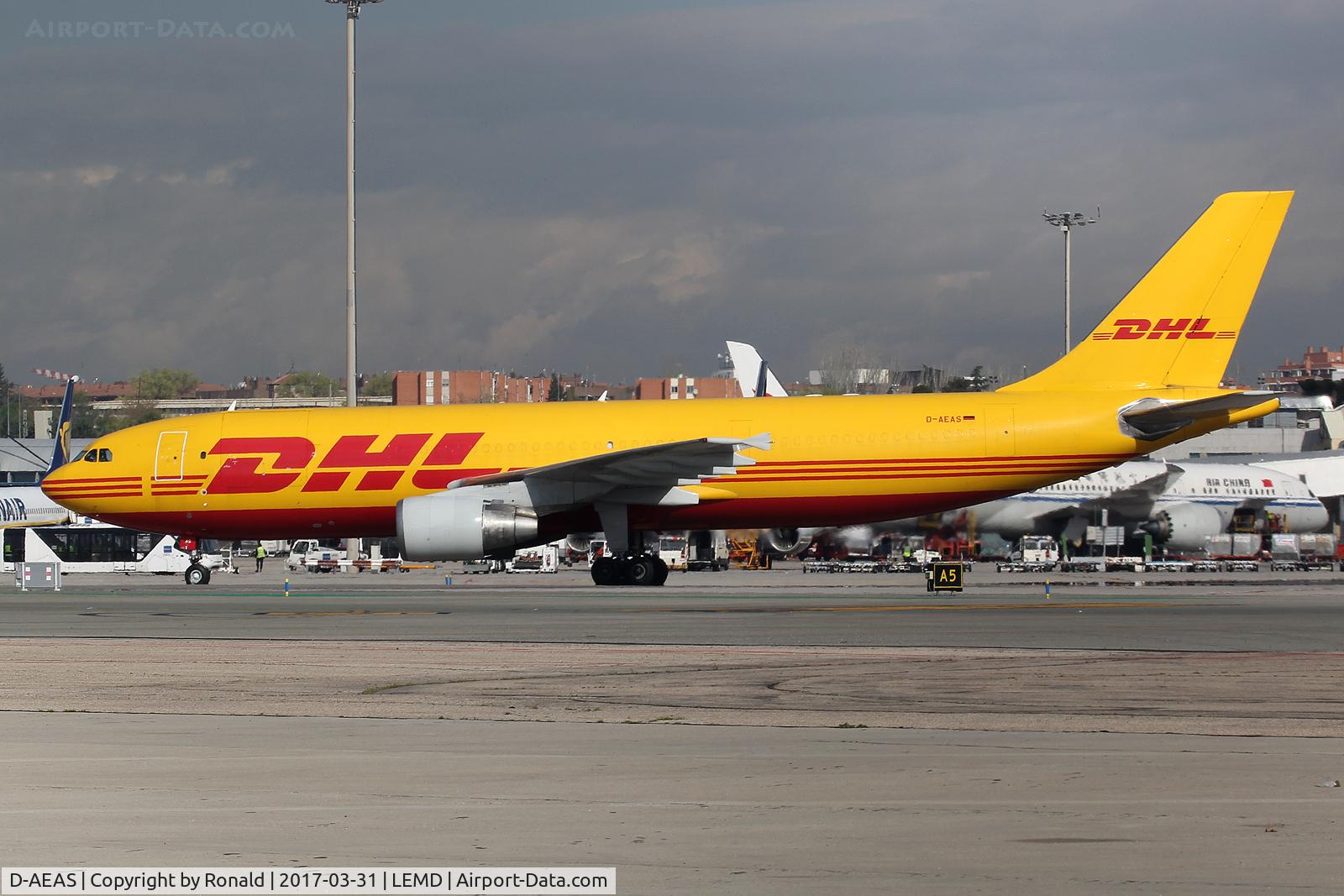 D-AEAS, 1994 Airbus A300B4-622R(F) C/N 737, at mad