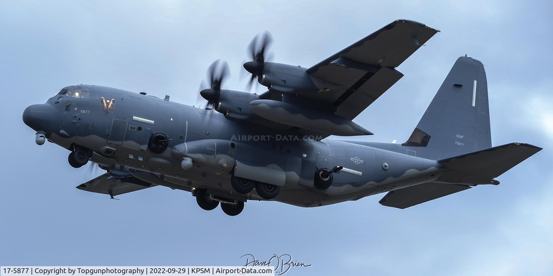 17-5877, 2018 Lockheed Martin AC-130J Ghostrider C/N 382-5877, SPOOKY34 working RW34 at Pease