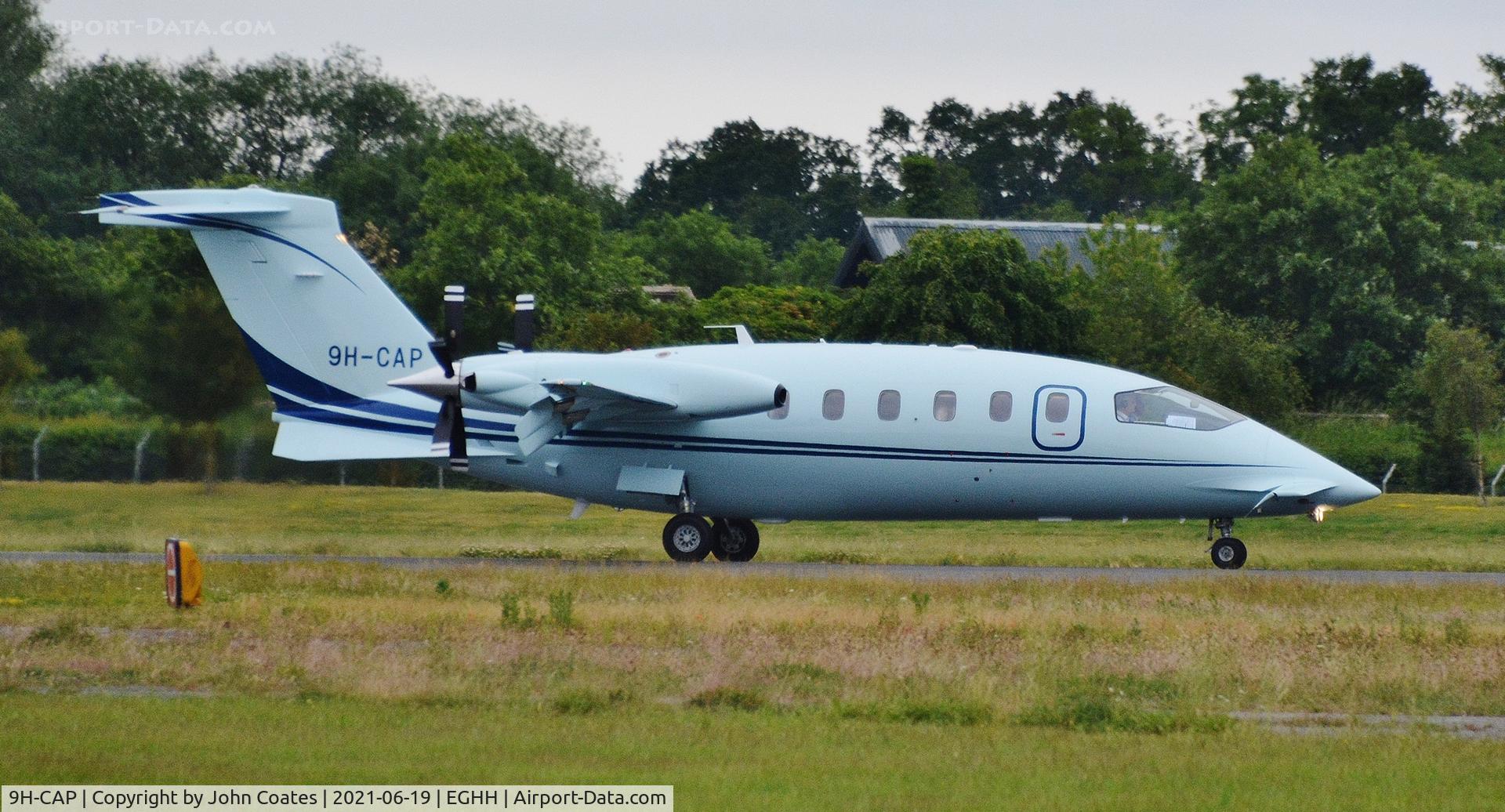 9H-CAP, 2008 Piaggio P-180 Avanti II C/N 1153, Arriving on 26