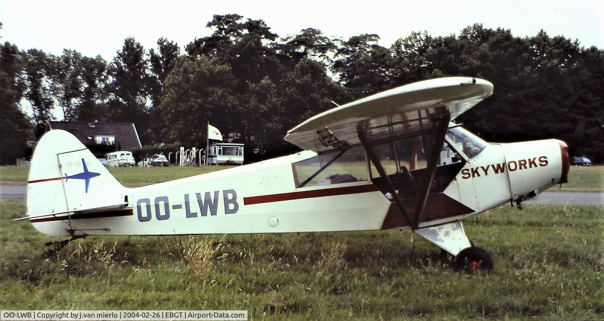OO-LWB, 1954 Piper L-21B Super Cub (PA-18-135) C/N 18-3925, Slide scan