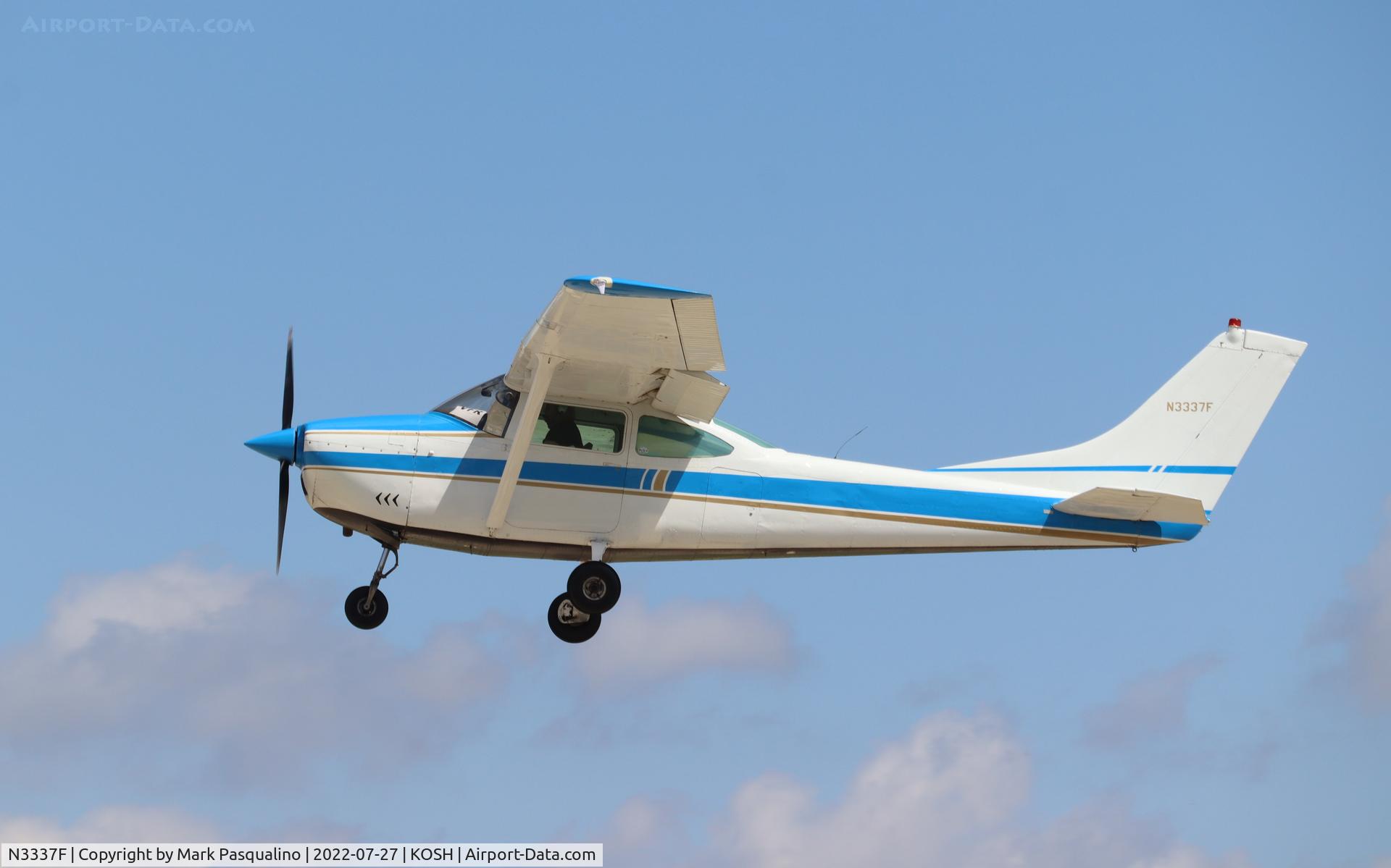 N3337F, 1966 Cessna 182J Skylane C/N 18257337, Cessna 182J