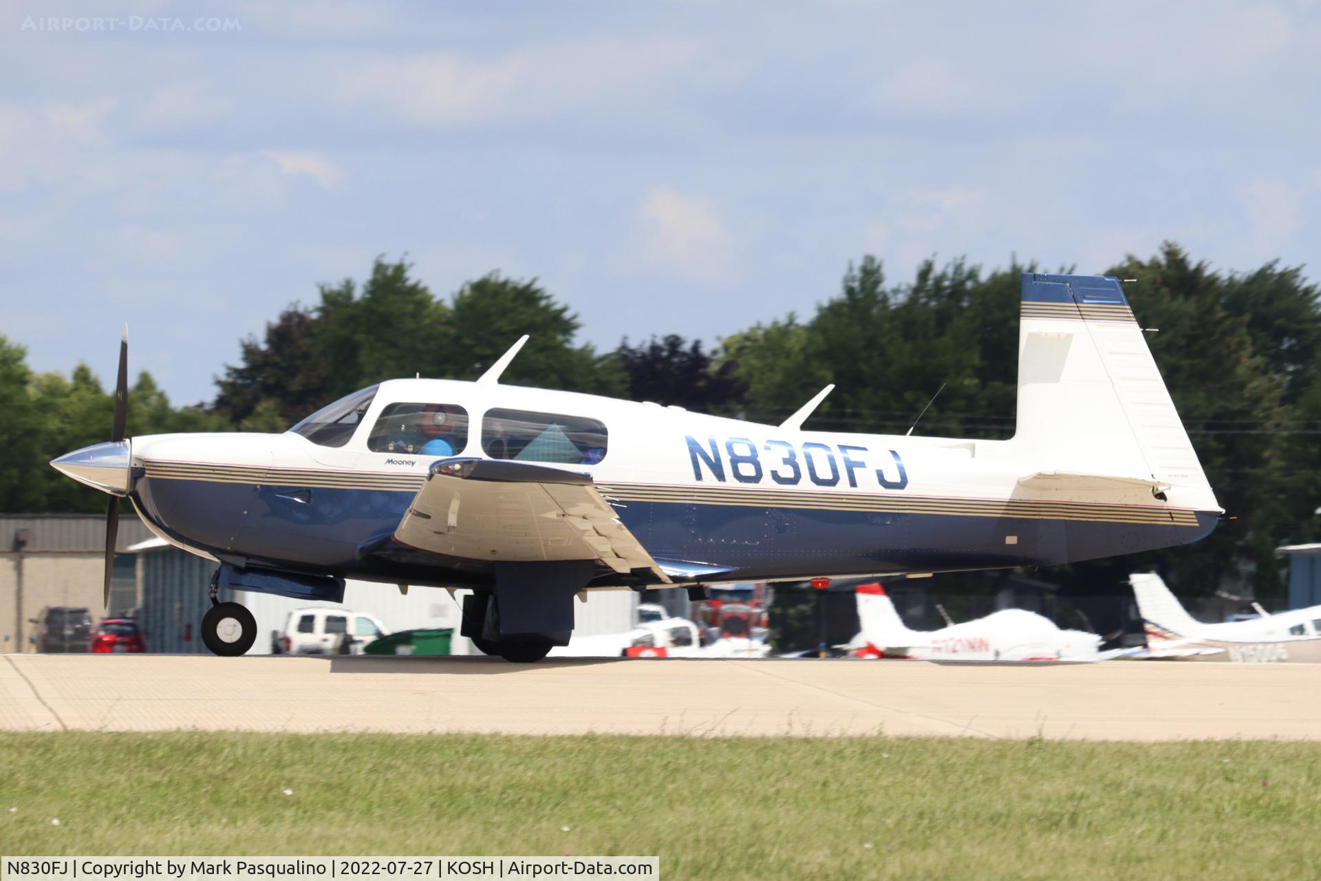 N830FJ, 1997 Mooney M20J 201 C/N 24-3407, Mooney M20J