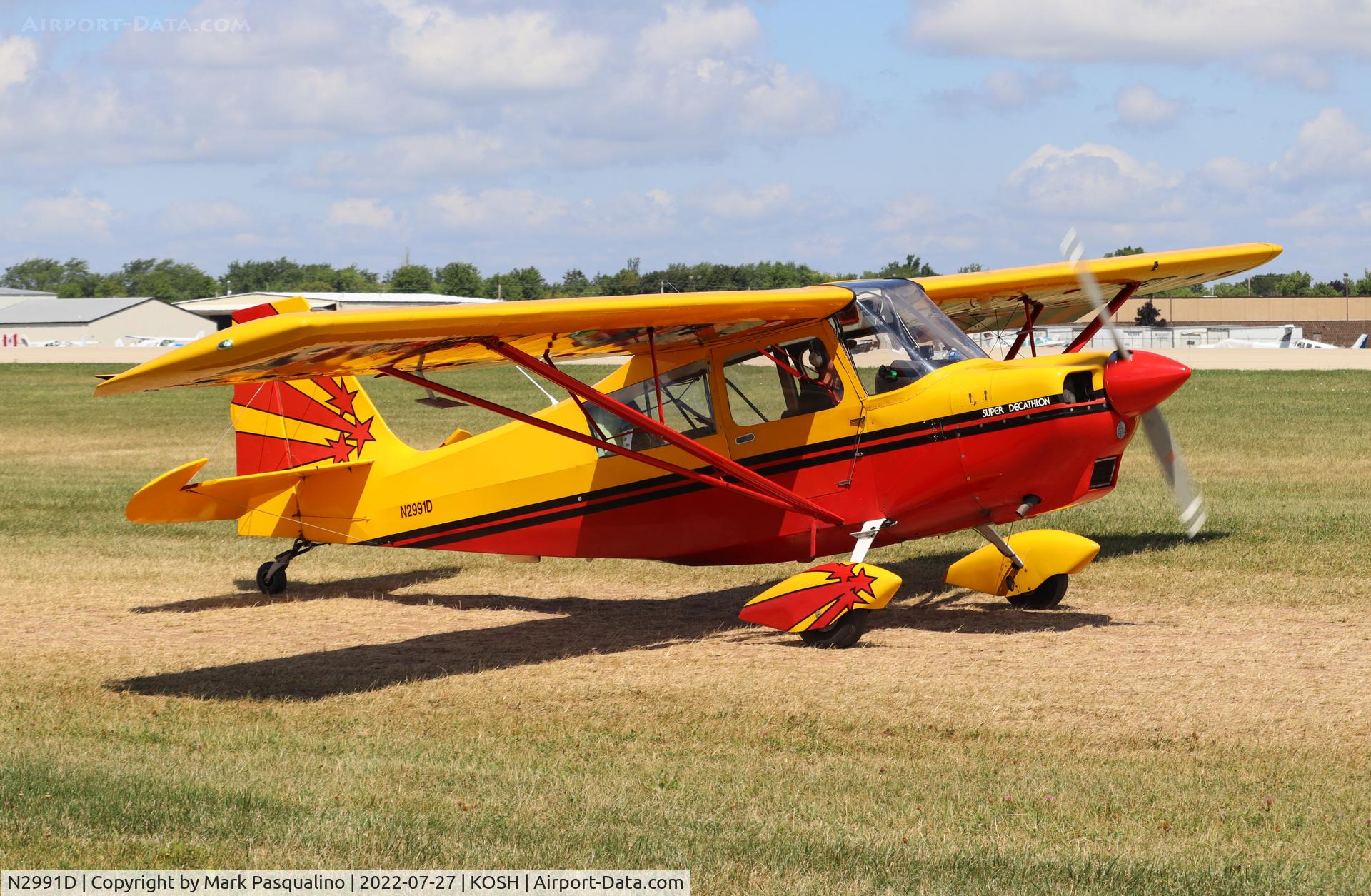 N2991D, 1980 Bellanca 8KCAB Decathlon C/N 627-80, Bellanca 8KCAB
