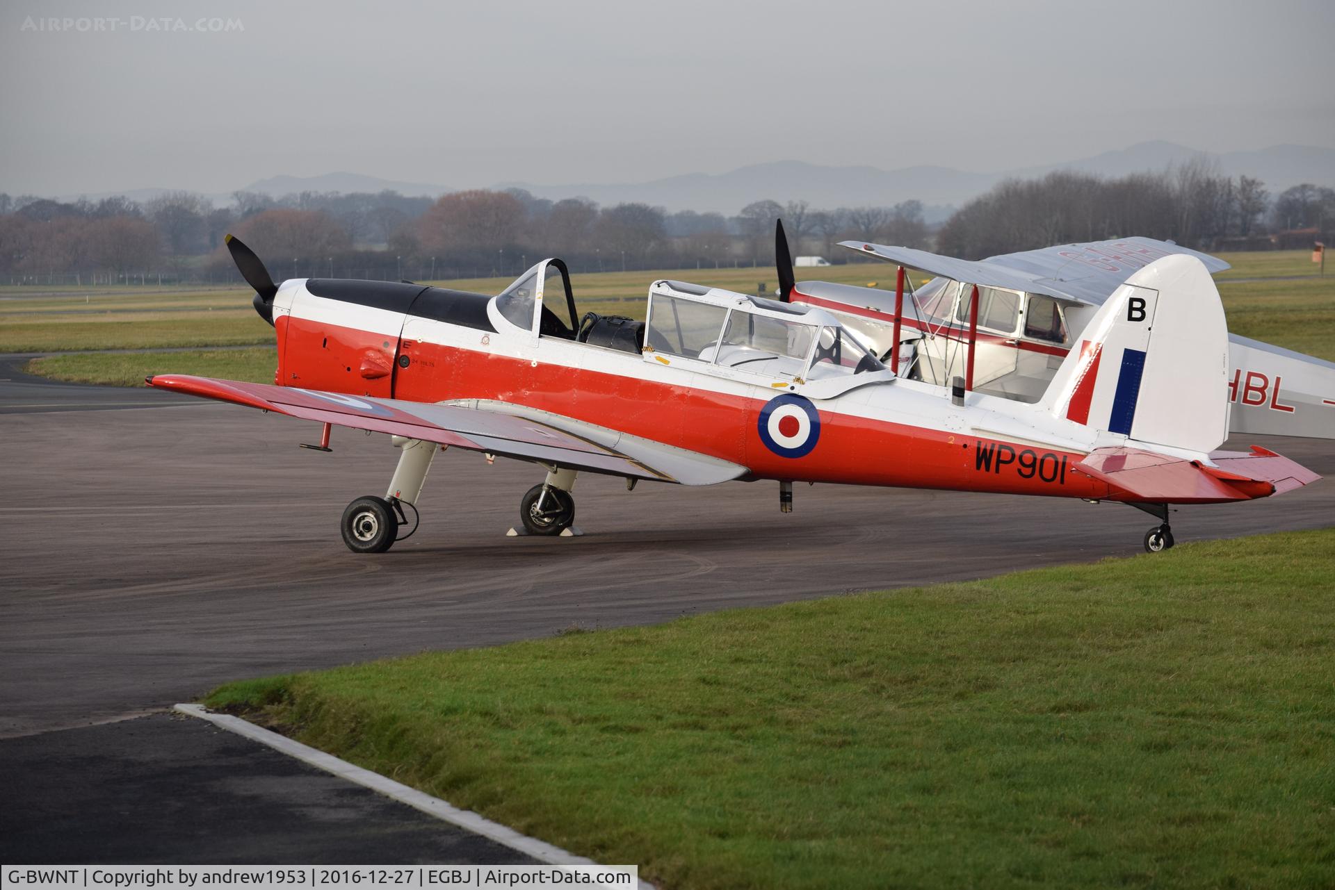 G-BWNT, 1952 De Havilland DHC-1 Chipmunk T.10 C/N C1/0772, G-BWNT at Gloucestershire Airport.
