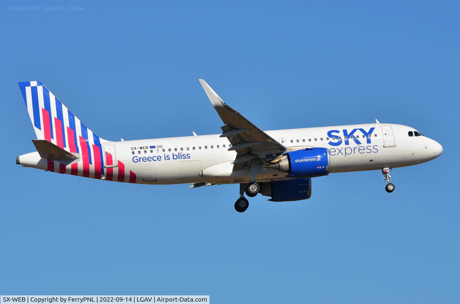 SX-WEB, 2020 Airbus A320-251N C/N 9507, Sky Express A320N