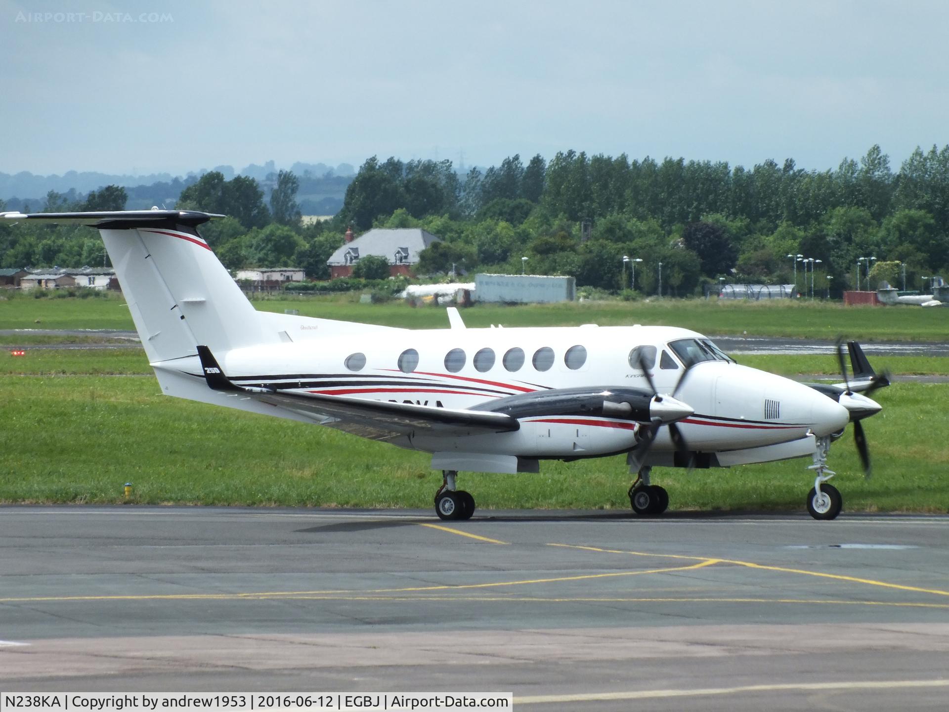 N238KA, 2015 Beechcraft B200GT Super King Air C/N BY-238, N238KA at Gloucestershire Airport.