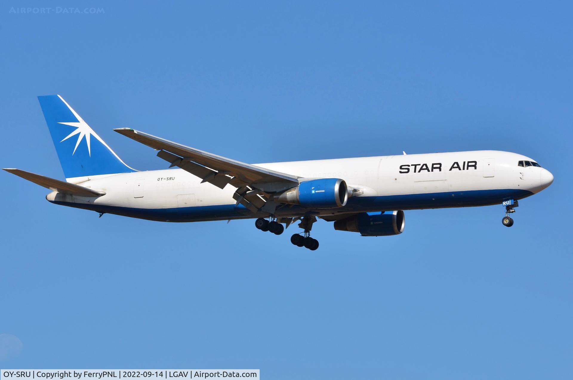 OY-SRU, 1999 Boeing 767-36N/ER C/N 30107/761, Arrival of Star Air B763F in ATH