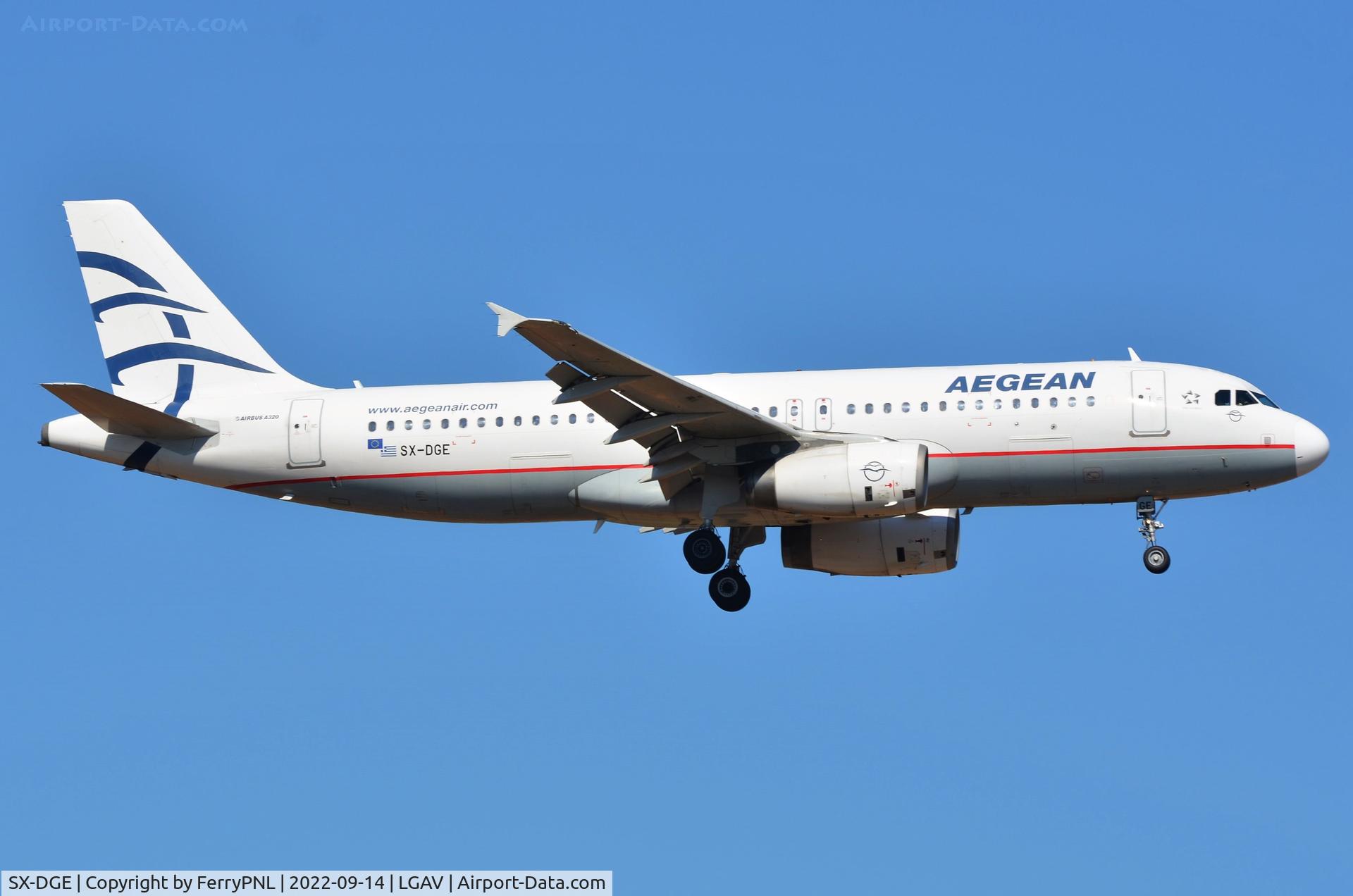 SX-DGE, 2009 Airbus A320-232 C/N 3990, Arrival of Aegean A320