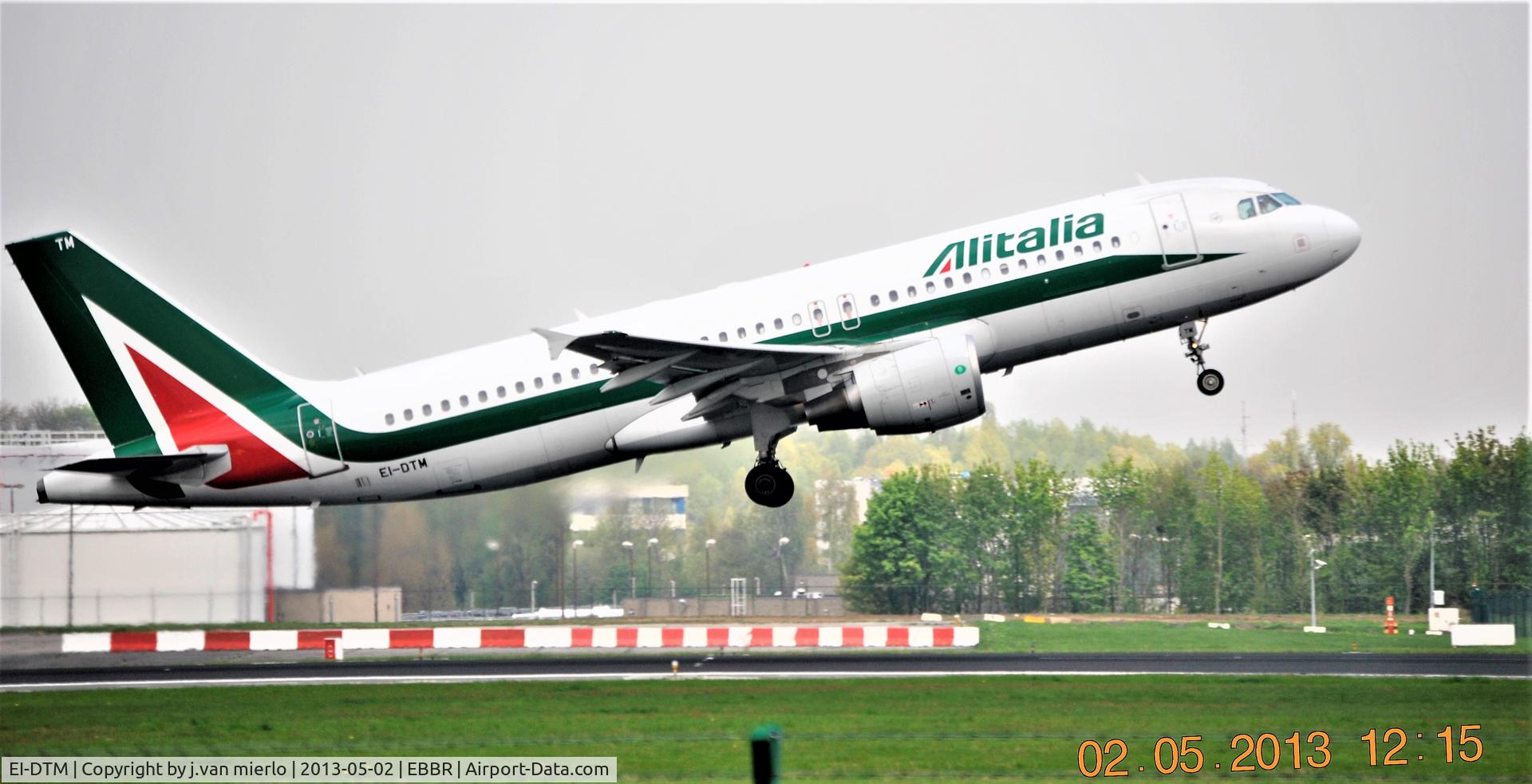 EI-DTM, 2010 Airbus A320-216 C/N 4119, T/O BRU 07R