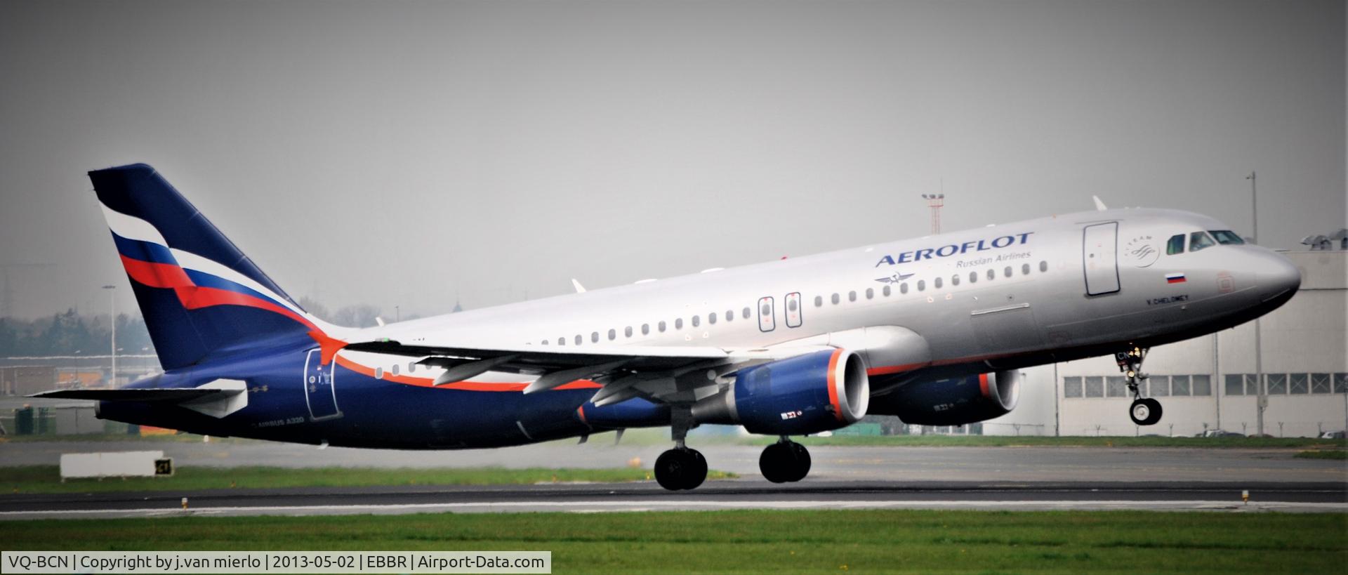 VQ-BCN, 2009 Airbus A320-214 C/N 3954, T/O BRU 07R