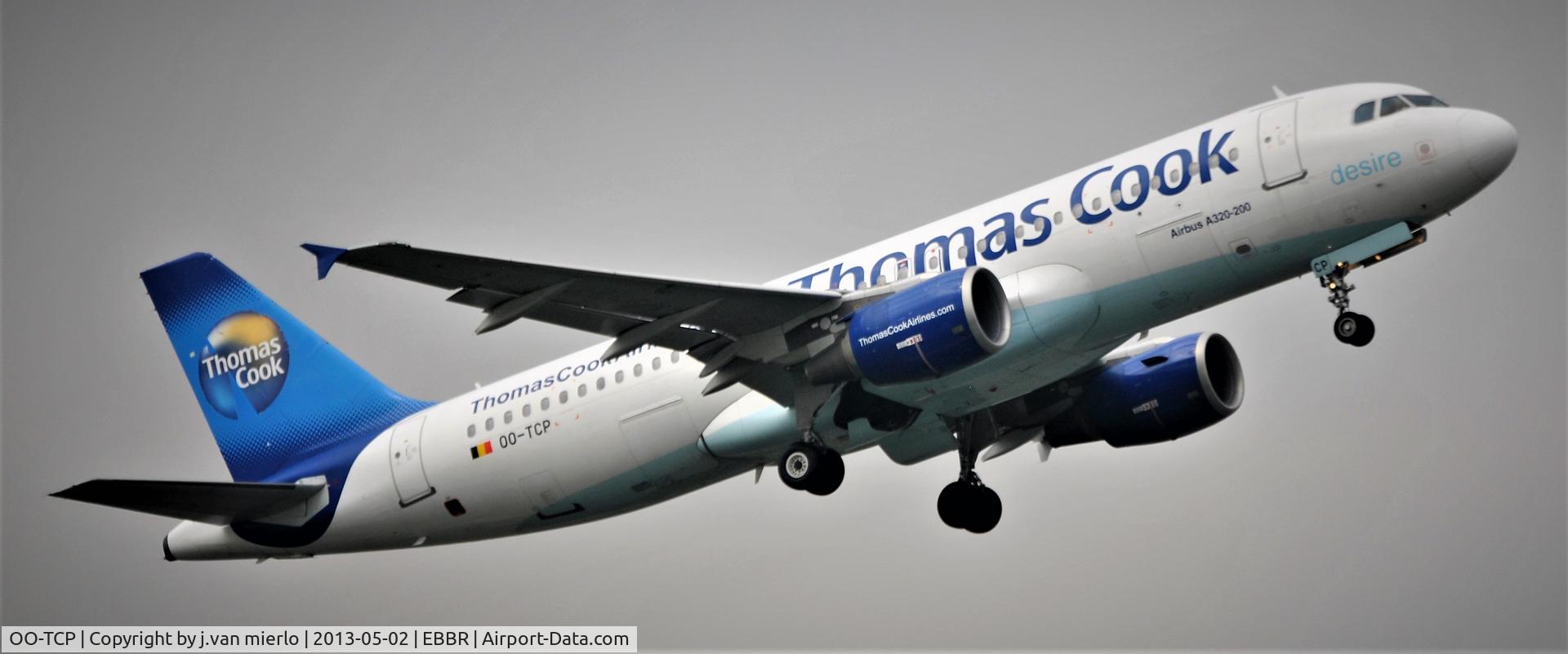 OO-TCP, 1996 Airbus A320-214 C/N 653, T/O BRU 07R