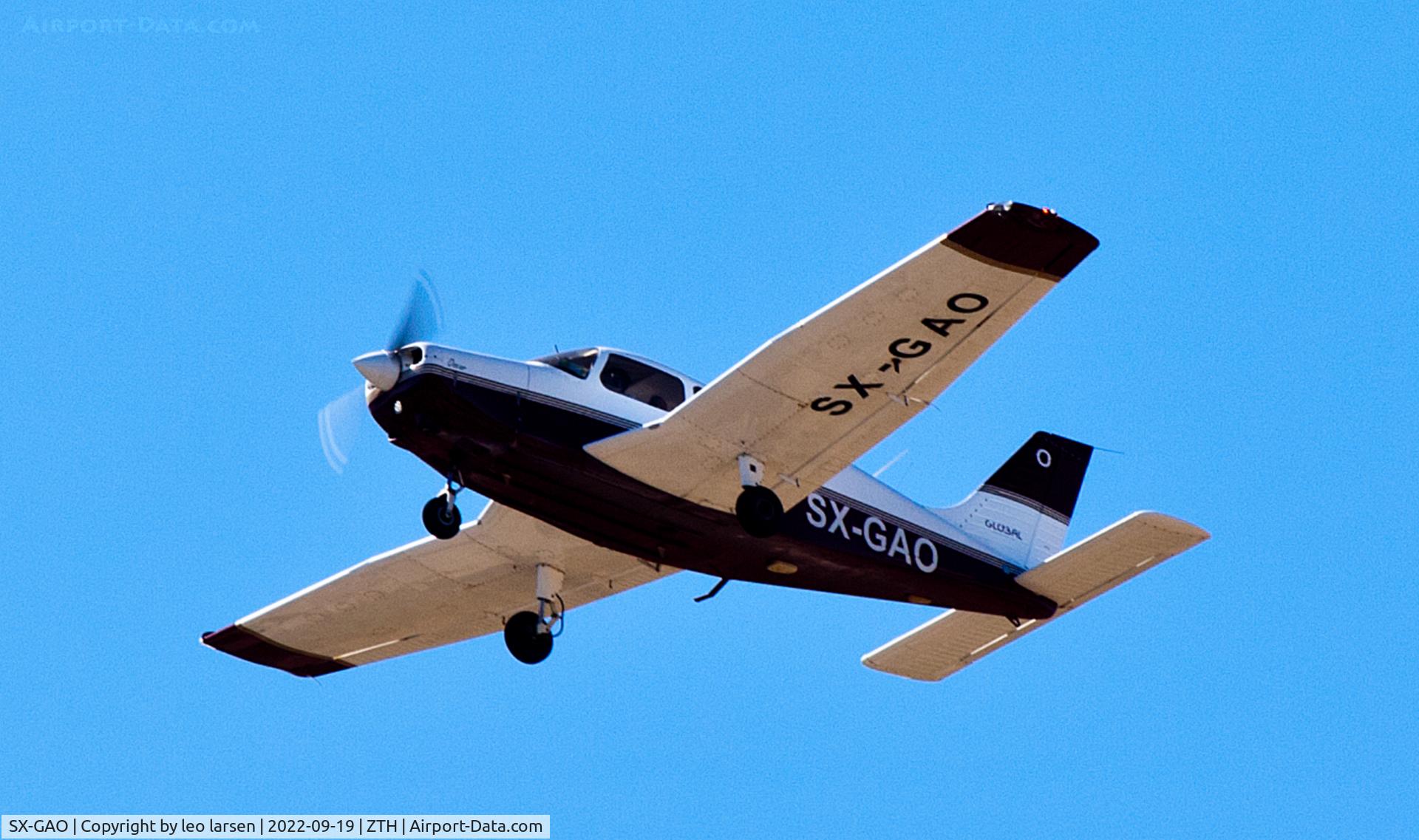 SX-GAO, 1998 Piper PA-28-161 Warrior III C/N 2842041, Zakynthos 19.9.2022