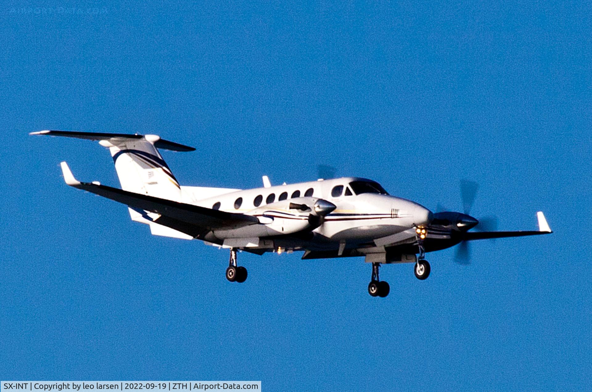 SX-INT, 2006 Beech King Air 200 C/N BB-1935, Zakynthos 19.9.2022