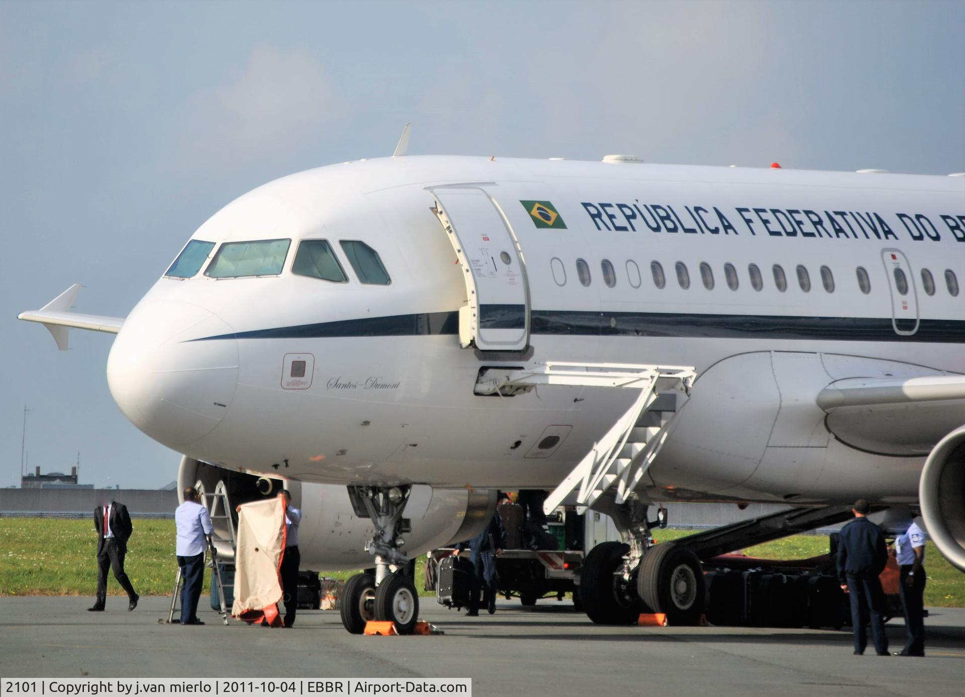 2101, 2004 Airbus VC-1A (A319-133/CJ) C/N 2263, Brussels