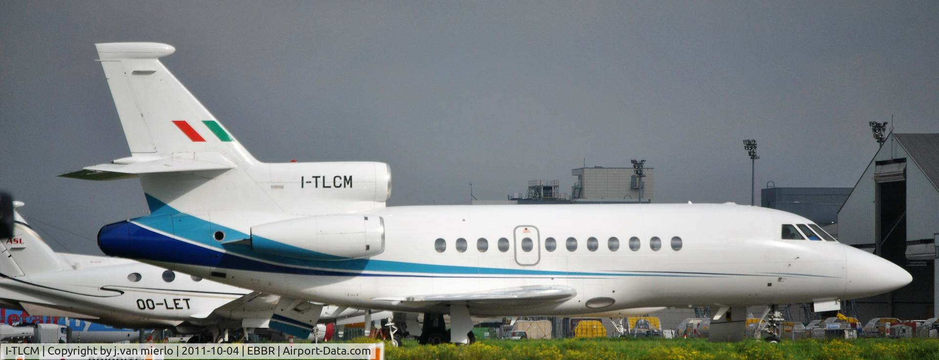 I-TLCM, 1990 Dassault Falcon 900 C/N 81, Brussels