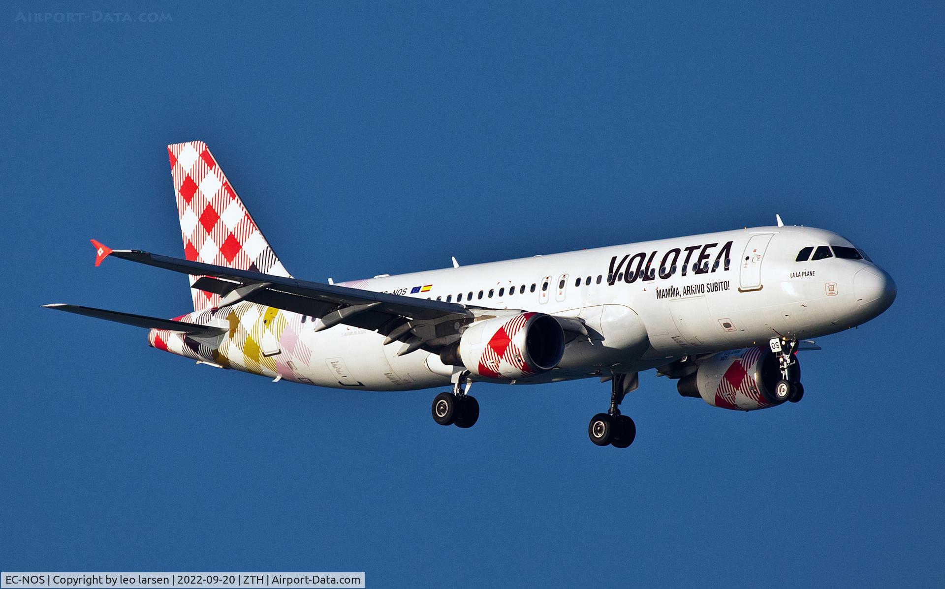 EC-NOS, 2009 Airbus A320-216 C/N 4035, Zakynthos 20.9.2022