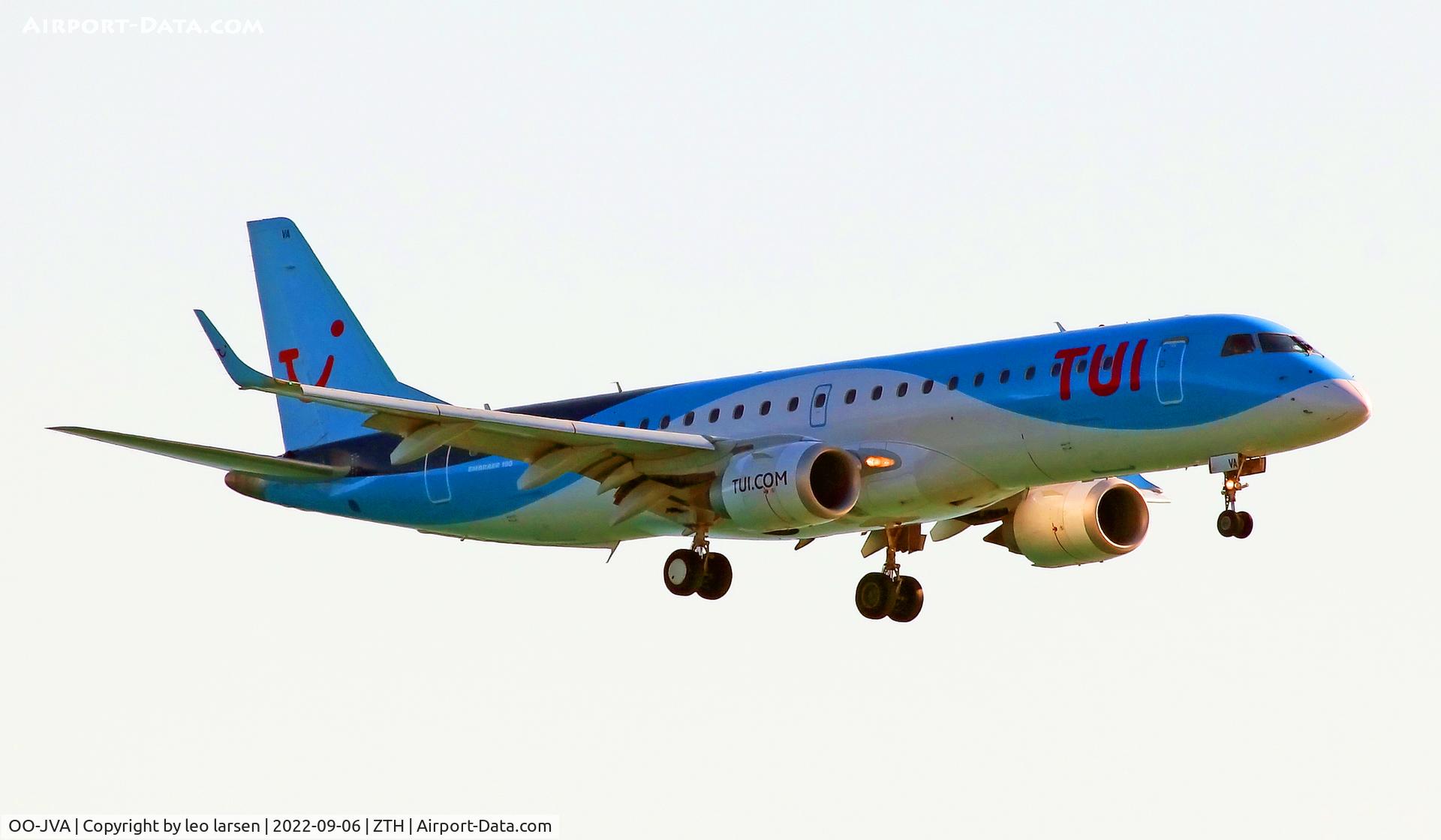 OO-JVA, 2015 Embraer 190STD (ERJ-190-100STD) C/N 19000689, Zakynthos 6.9.2022