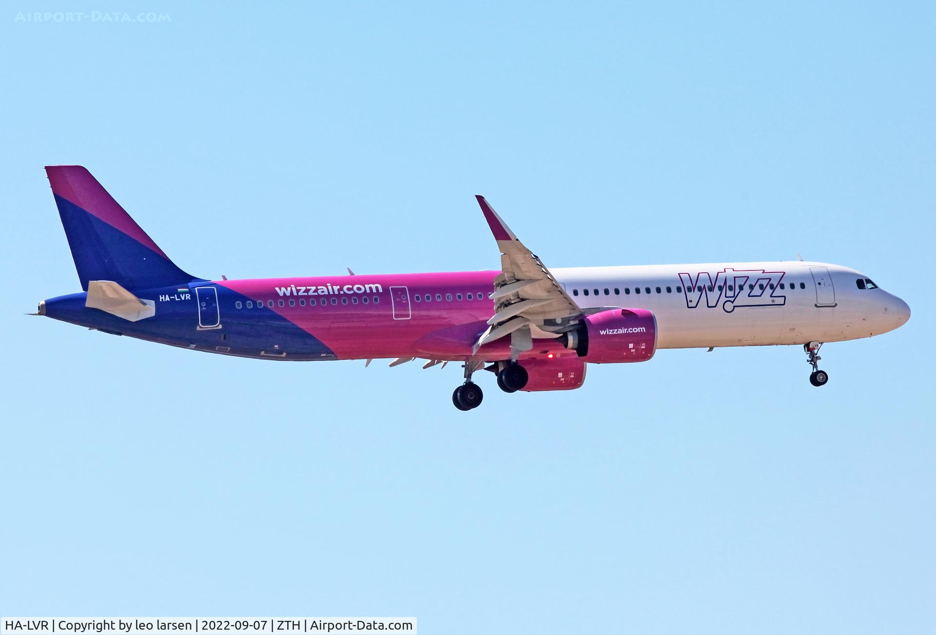 HA-LVR, 2021 Airbus A321-271NX C/N 10336, Zakynthos 7.9.2022