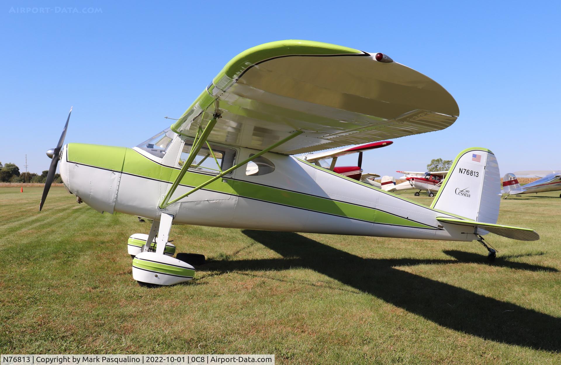 N76813, 1946 Cessna 140 C/N 11245, Cessna 140
