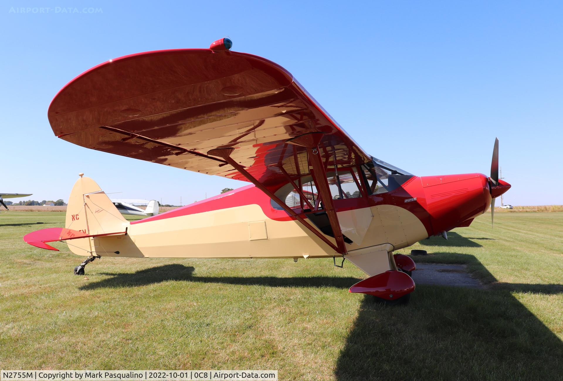 N2755M, 1946 Piper PA-12 Super Cruiser C/N 12-1240, Piper PA-12