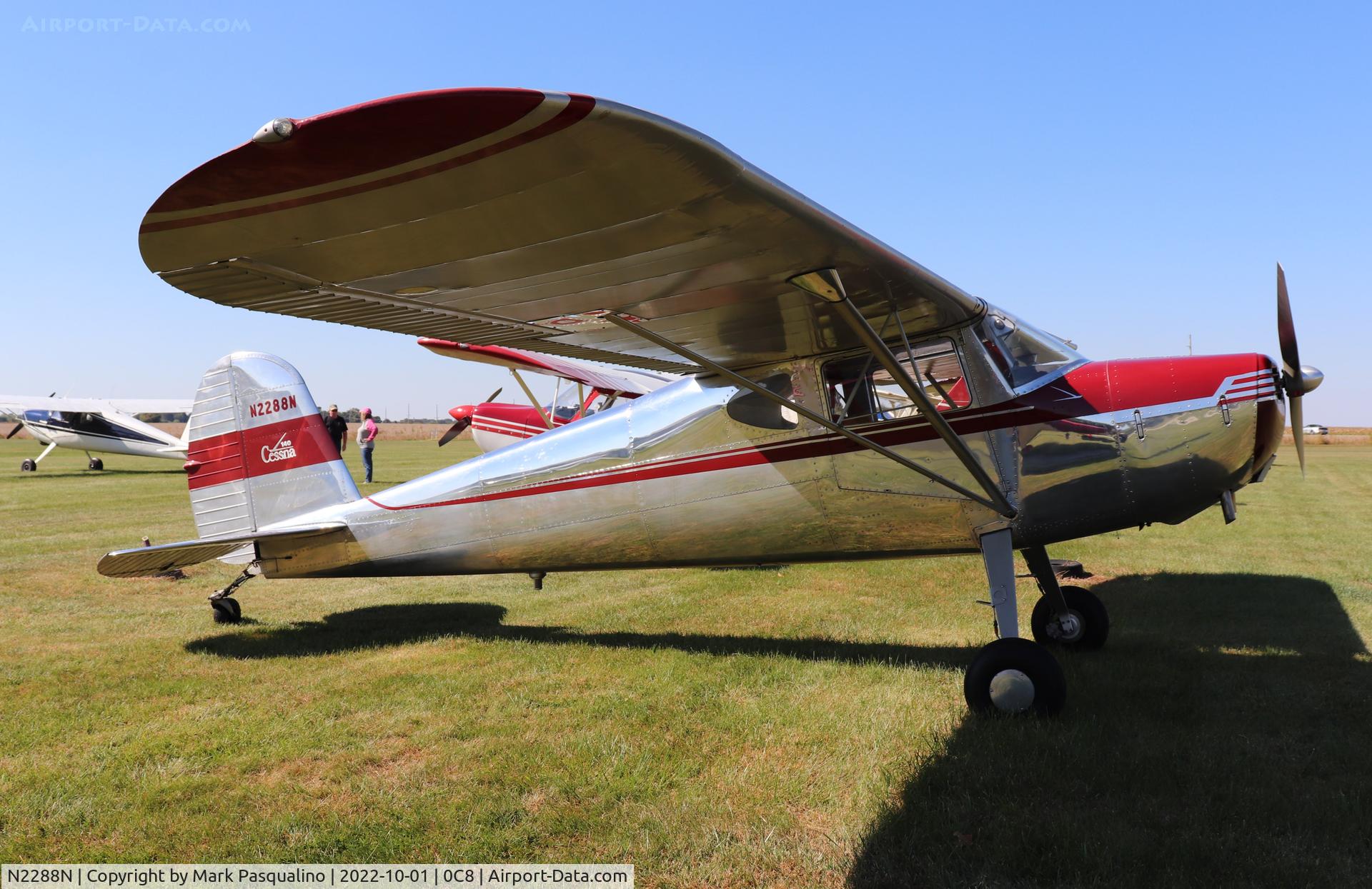 N2288N, 1947 Cessna 140 C/N 12528, Cessna 140