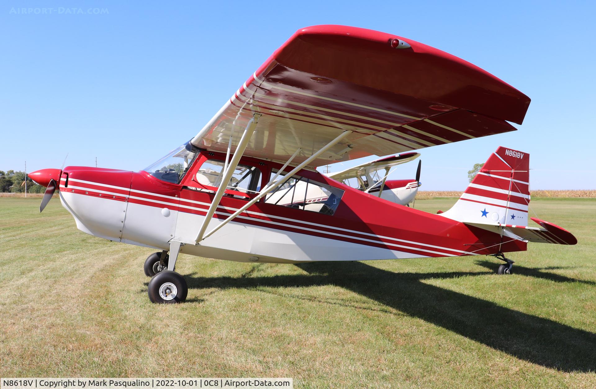 N8618V, 1975 Bellanca 7ECA Citabria C/N 1084-75, Bellanca 7ECA