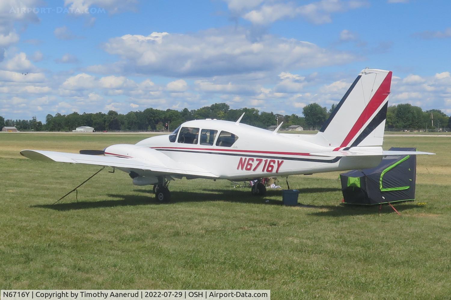 N6716Y, 1968 Piper PA-23-250 C/N 27-4046, 1968 Piper PA-23-250, c/n: 27-4046, AirVenture 2022
