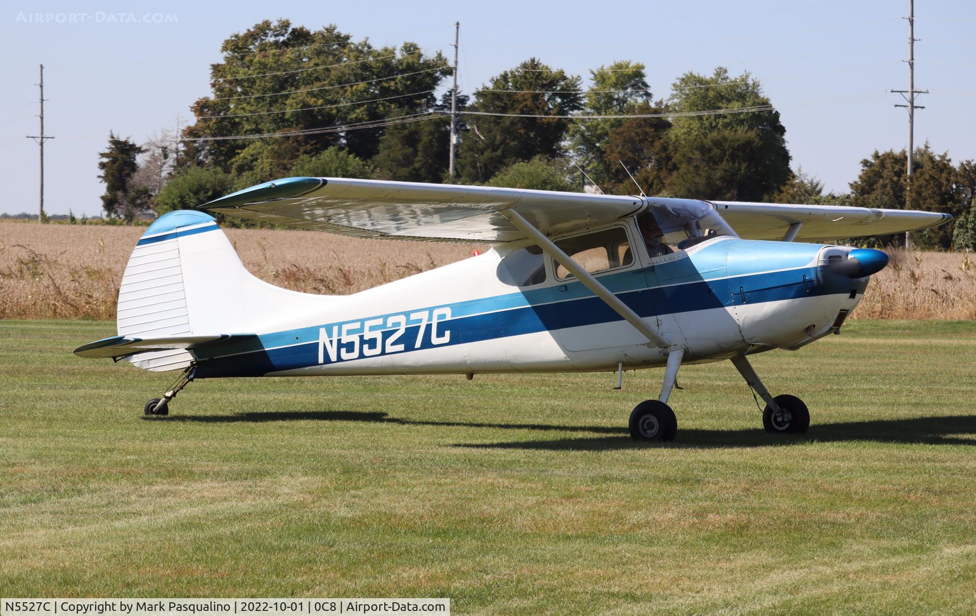 N5527C, 1950 Cessna 170 C/N 19574, Cessna 170