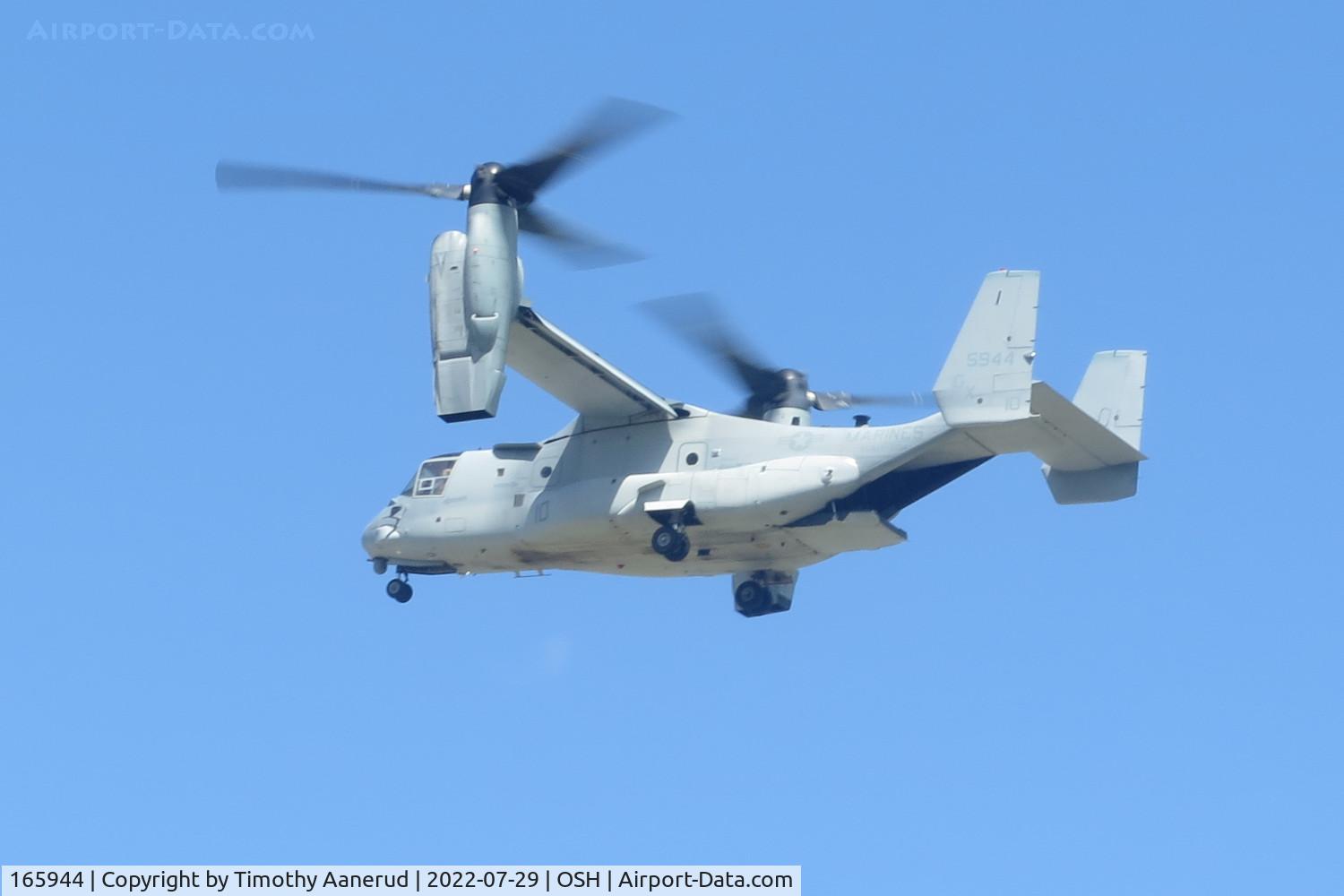 165944, Bell Boeing MV-22B Osprey C/N D0045, Bell Boeing MV-22B Osprey, c/n: D0045 BuNo 165944, Arriving Airventure 2022