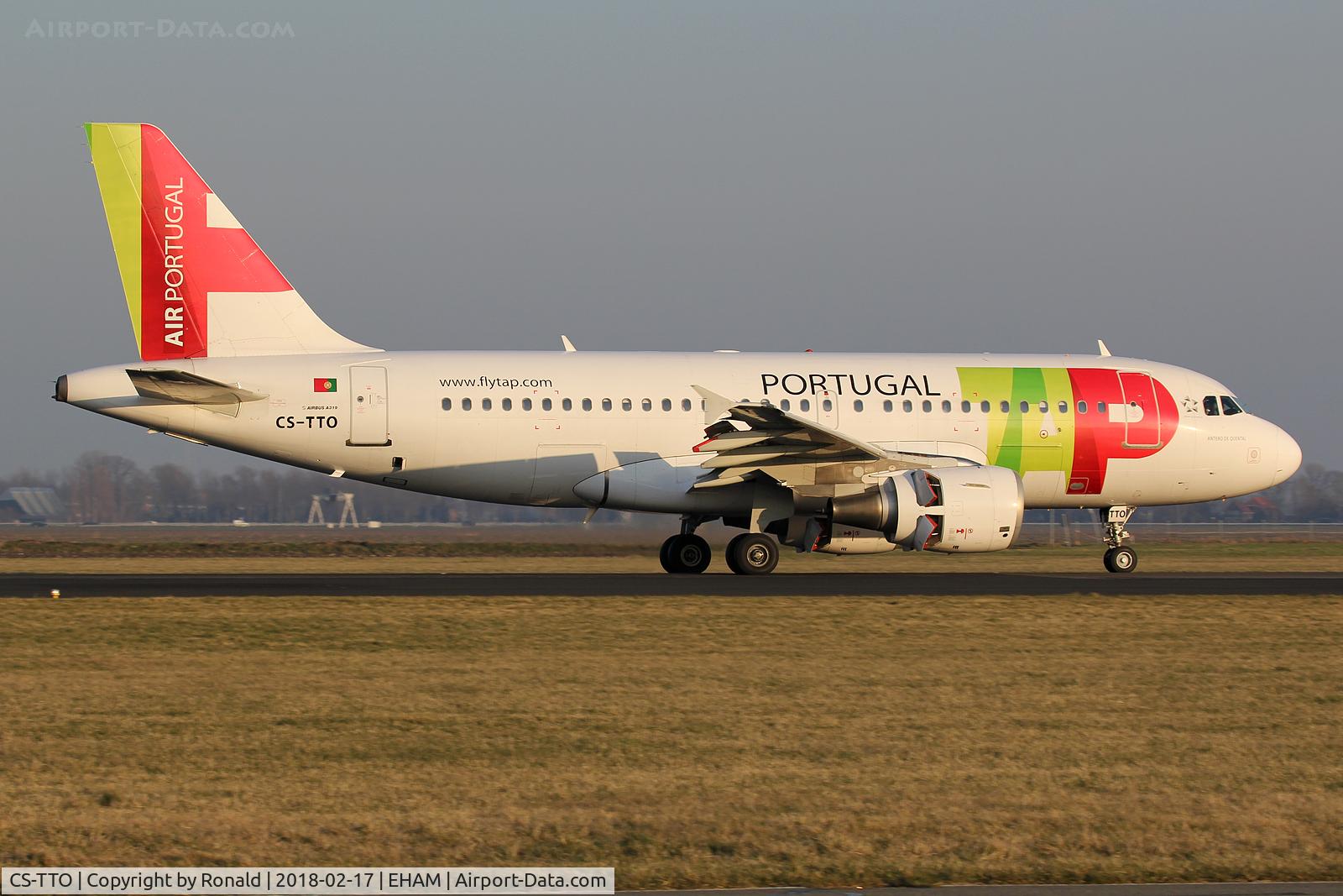 CS-TTO, 1999 Airbus A319-111 C/N 1127, at spl