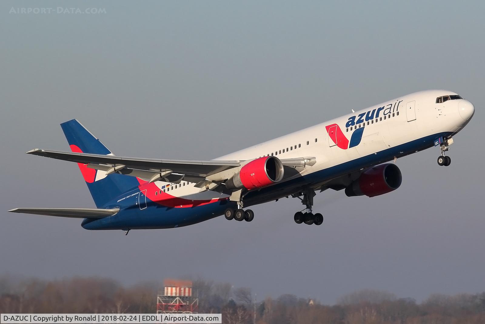 D-AZUC, 1993 Boeing 767-33A/ER C/N 25535, at dus