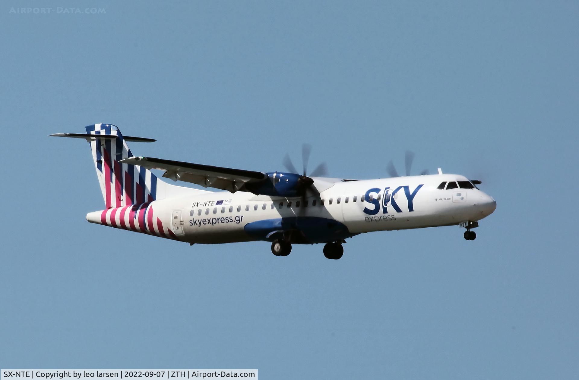 SX-NTE, 2019 ATR 72-600 C/N 1575, Zakynthos 7.9.2022
